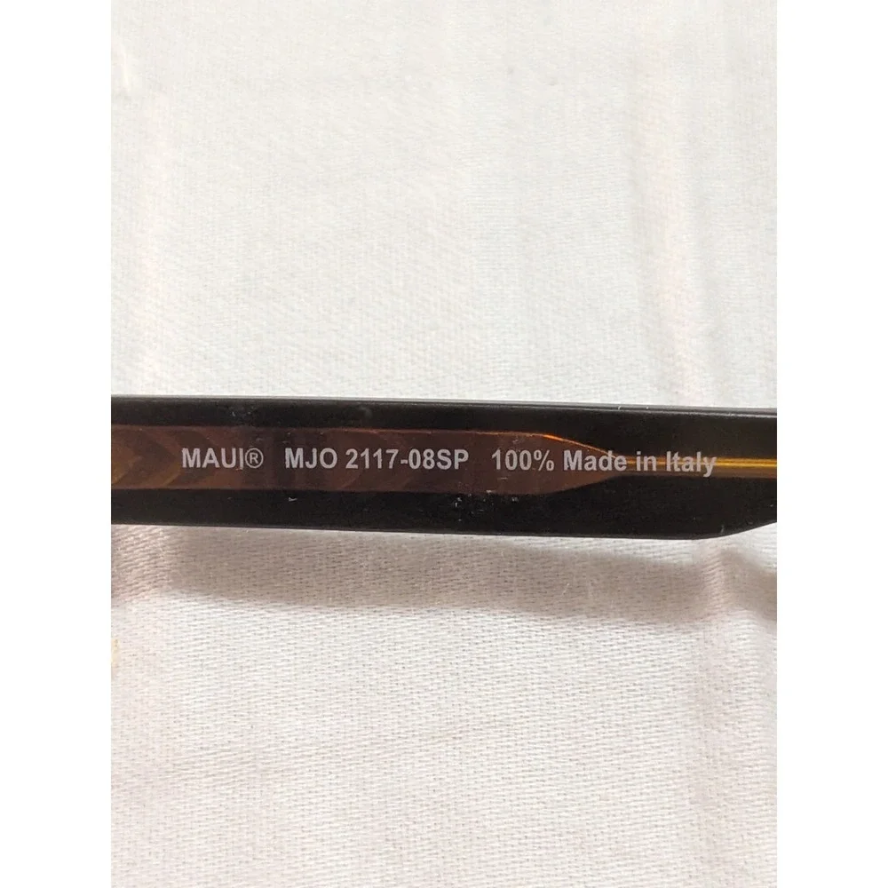 Maui Jim Eyeglasses MJO 2117-08SP Blue/ Brown Square Frame Italy 54[]17 145